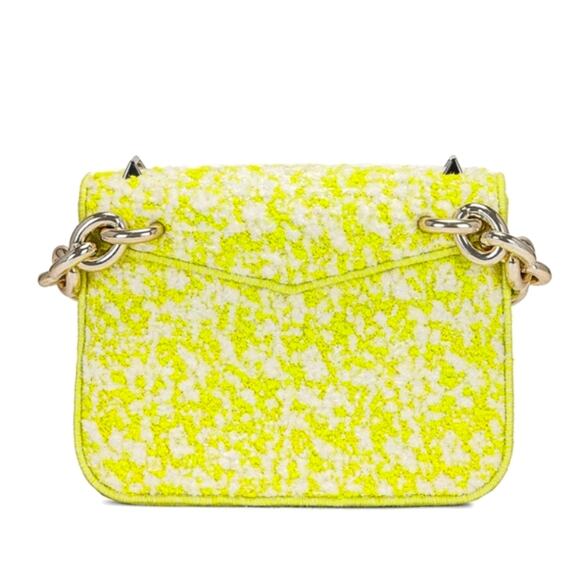 NWT$3,600 Bottega Veneta Small Boucle Mount Envelope Chain Shoulder Seagrass Bag - Picture 4 of 16